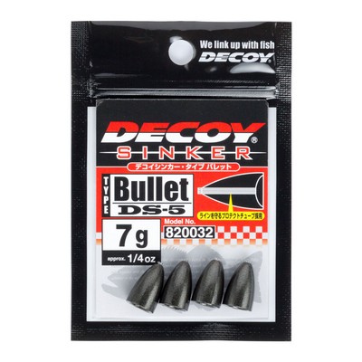 Груз Decoy Sinker Type Bullet DS-5 3.5g. (5шт.)