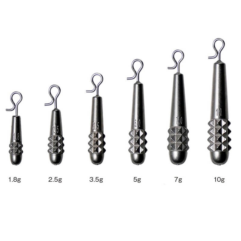 Груз вольфрамовый Varivas Nogales TG Slimsinker Quick Changer 5g (2шт)