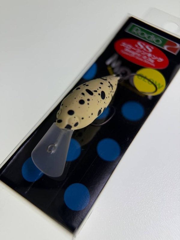 Воблер Rodio Craft Moca 2 Hooks DR SS #Azuki Cream Dot Glow