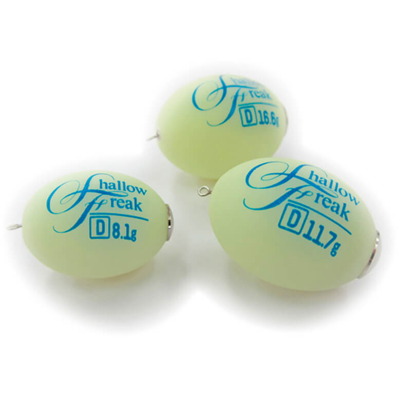 Бомбарда Arukazik Shallow Freak Dive D #L (16,6гр.) White Glow
