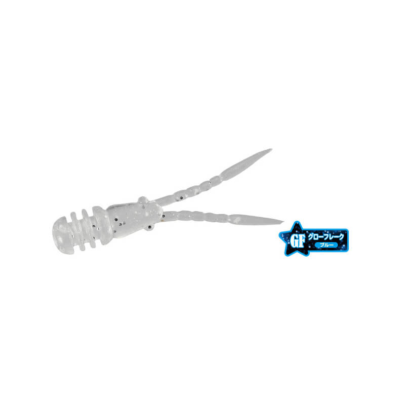 Силиконовая приманка DUO Tetra Works Chibi Burny 1.3" #S511 Silver Stardust