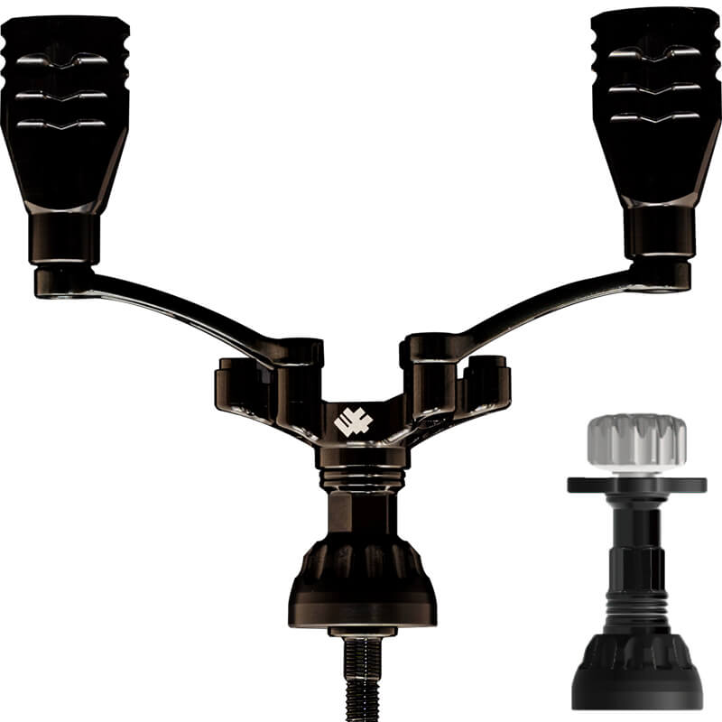 Ручка Thirty34Four Zerogra Multi Double handle & Balancer Shimano #Black