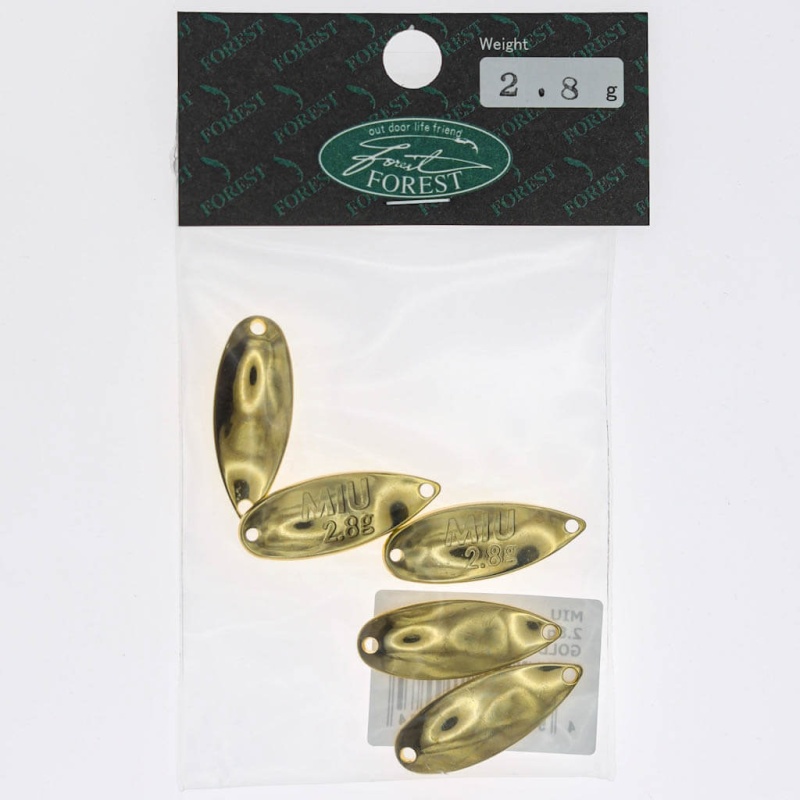 Болванки Forest Miu 2.8гр. #Gold (5шт.)