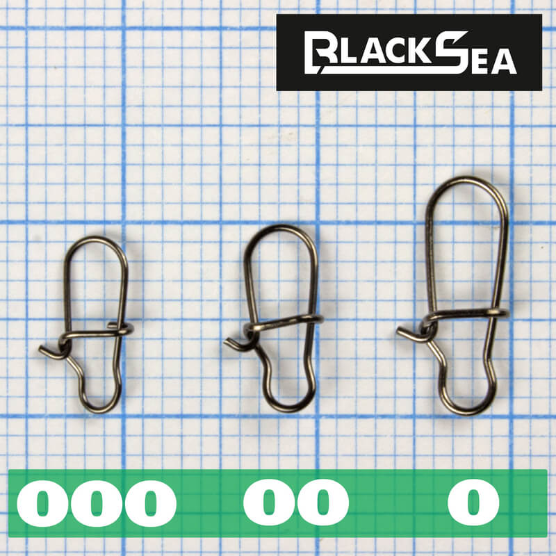 Застежки BS Baits A-Snap #000 (10шт.)