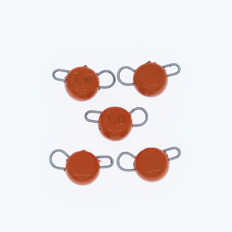 Груз свинцовый Тула Спорт Таблетка оранжевый 1гр. (5шт.)