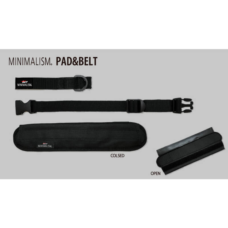 Ремень для сумки Tict Minimalism Pad&Belt #Black