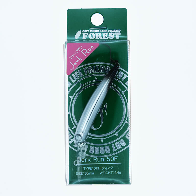 Воблер Forest Jerk Run 50F 1.4гр. #01 Full Silver