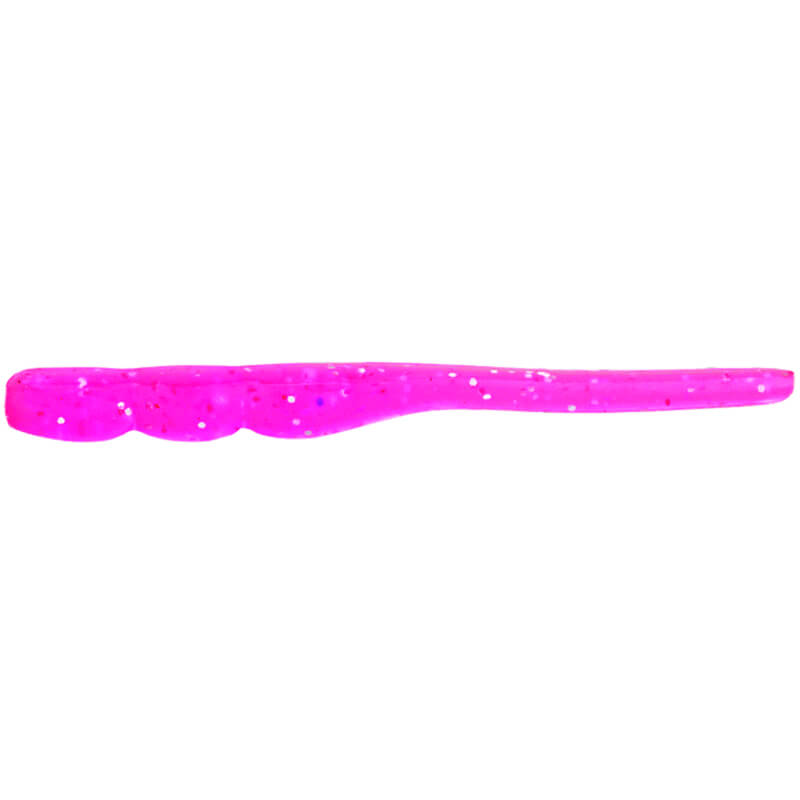 Силиконовая приманка Yarie №690 Aji Baku Worm 1.8" #12P Clear Pink