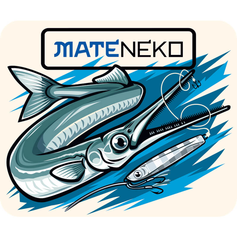 Наклейка Mateneko Sea Garfish #M