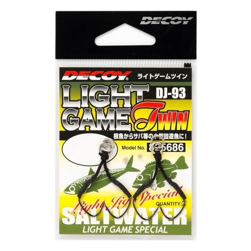 Крючки ассисты Decoy Light Game Twin DJ-93 #4 (2шт.) Крючки ассисты Decoy Light Game Twin DJ-93 #4 (2шт.)
