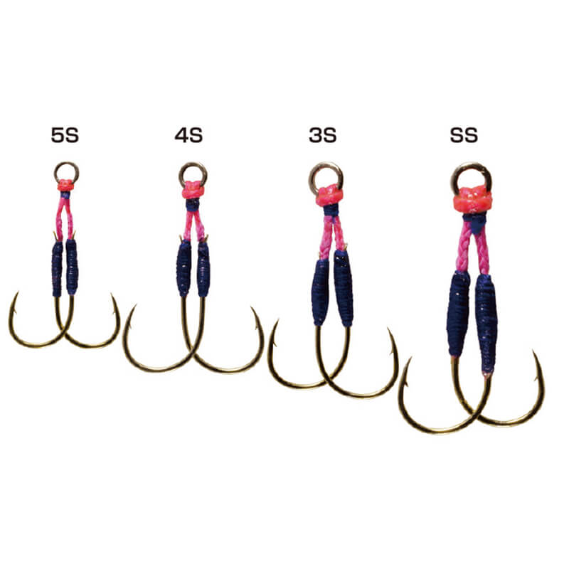 Крючки ассисты Xesta Assist Hook Micro W Claw #SS (2шт.)