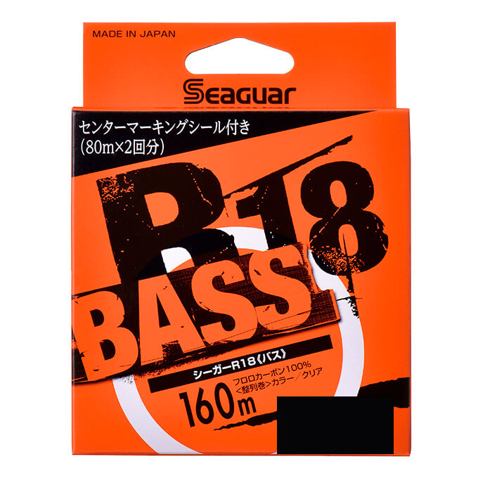 Флюорокарбон Seaguar R18 Bass 160m #1 4lb.