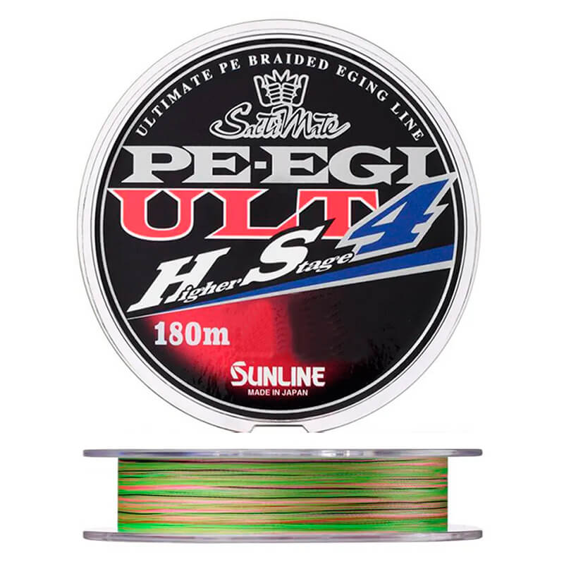 Шнур Sunline SaltiMate PE EGI ULT HS4 HG 180m #0.4