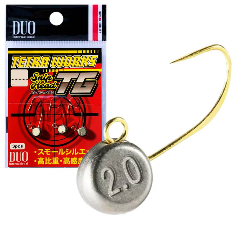 Джиг-головка вольфрамовая DUO Tetra Works Snip Head TG M 2g (3шт.)