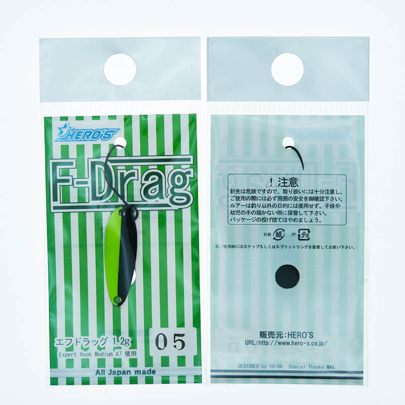 Колеблющаяся блесна Hero's F-Drag 1,2гр. #05