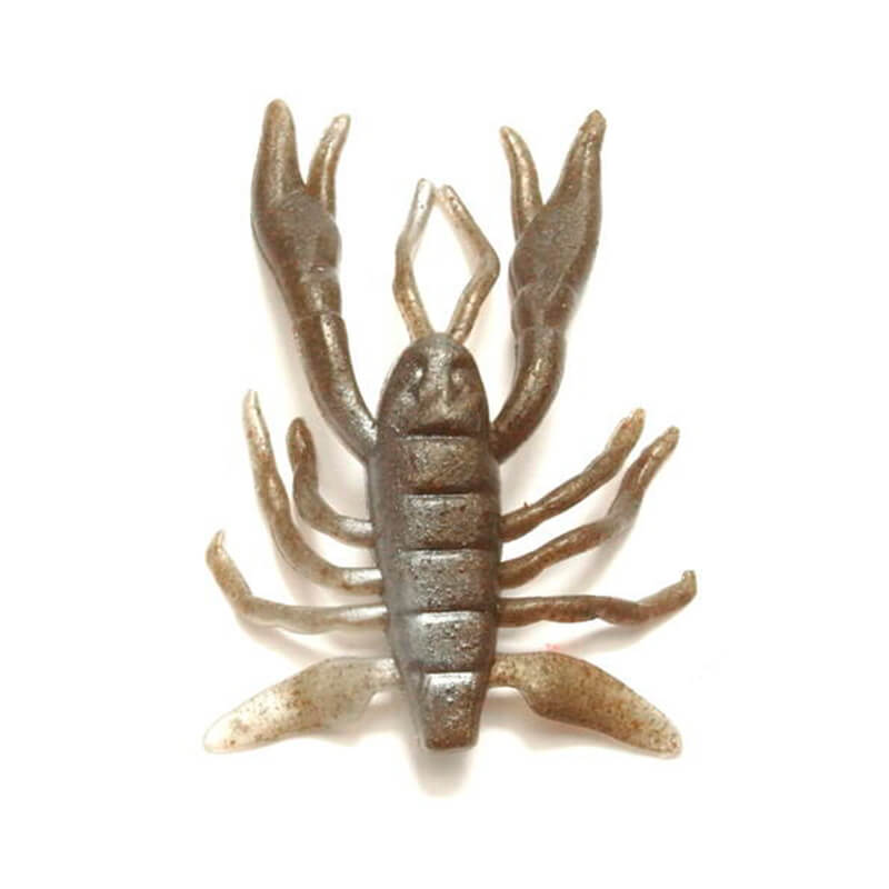 Силиконовая приманка Berkley Gulp! SW Crabby 2'' 10CT #Silver Mud