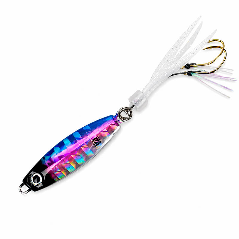 Пилькер BS Baits Aji Double Hook 3гр. #Rainbow