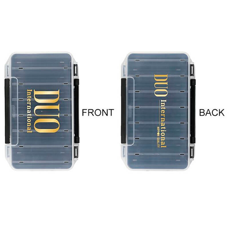 Коробка DUO Beach Walker Revers Lure Case 100 #Pearl Black/Gold Logo