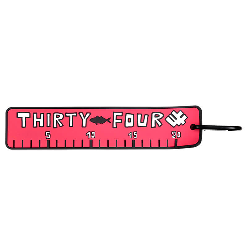 Брелок Thirty34Four Rubber Measuring Keychain Square Pink (Circle Limited Color)
