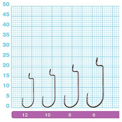 Крючки Owner офсетные Slim Offset MH-21 BC 51639 №8