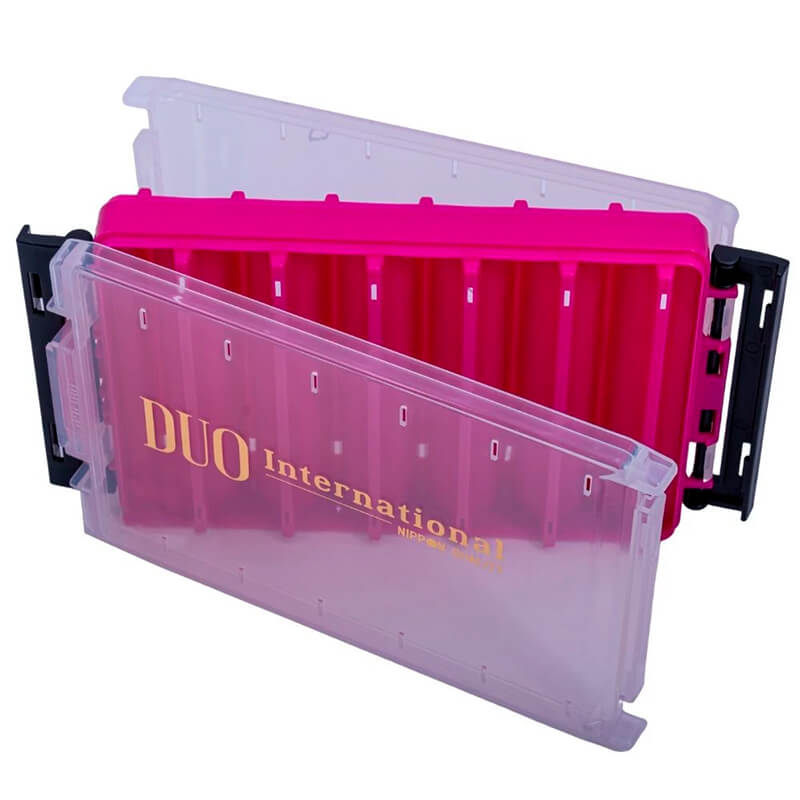 Коробка DUO Beach Walker Revers Lure Case 120 #Pink/Gold Logo