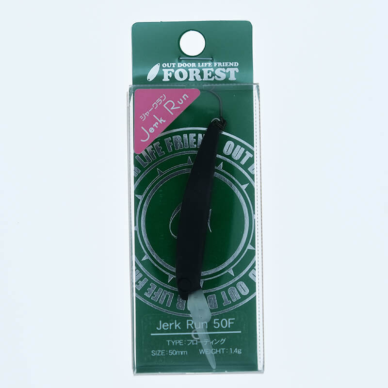 Воблер Forest Jerk Run 50F 1.4гр. #10 Day Black