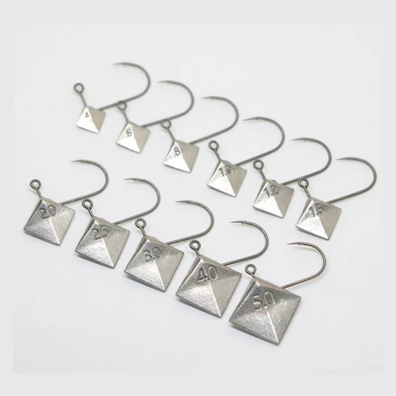 Джиг-головка вольфрамовая Clear Blue Flat Head TG EX 1.2g (3шт.)