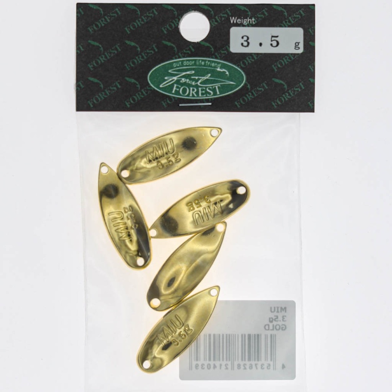 Болванки Forest Miu 3.5гр. #Gold (5шт.)