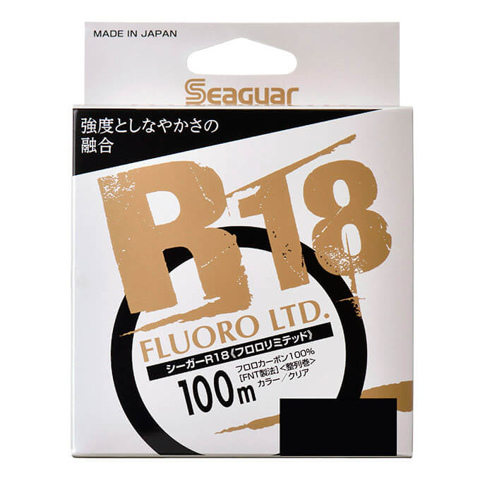 Флюорокарбон Seaguar R18 Fluoro LTD. 100m 3lb.