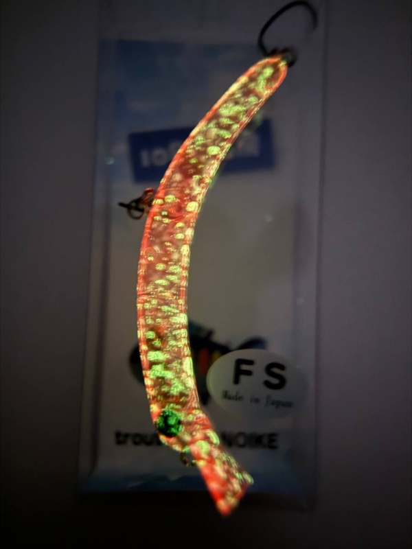 Воблер 1089 Koubou SakasanYoro Slim 60FS #Azuki Pink Milk Glow
