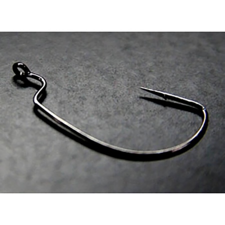 Крючки Junglegym офсетные Micro Offset Hook Dark Red #6