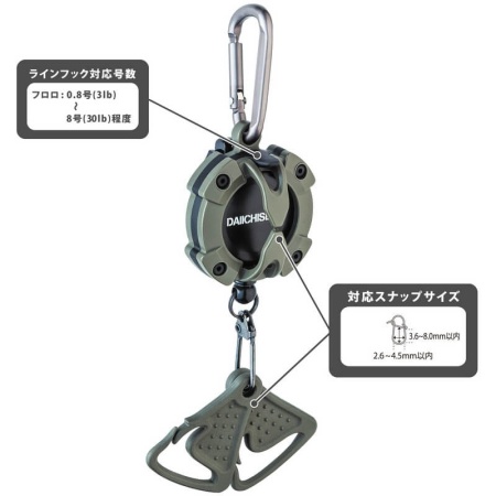 Держатель DaiichiSeiko MC Snap Catcher Black