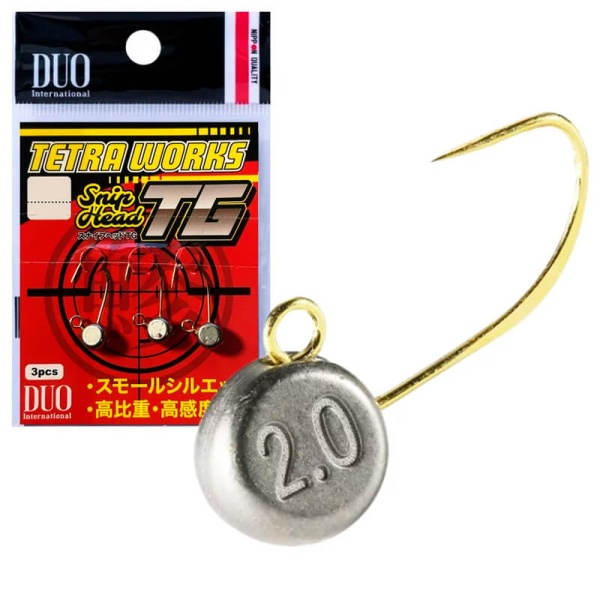 Джиг-головка вольфрамовая DUO Tetra Works Snip Head TG SS 1.2g (3шт.)