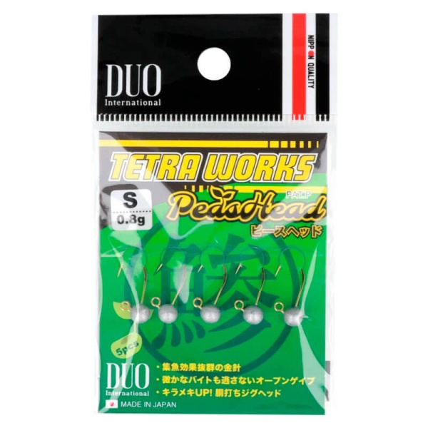 Джиг-головка DUO Tetra Works Peas Head S 0.8g (5шт.)