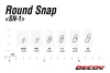 Застежки Decoy Round Snap SN-1 #000