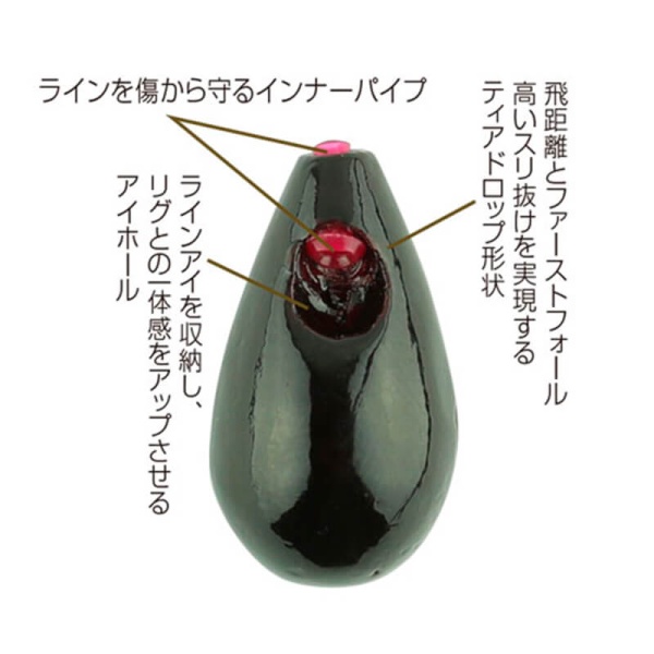 Груз Junglegym J501 Beans Sinker 3.5g. (5шт.)