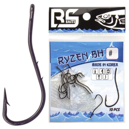Крючки BS Baits Ryzen Ring 2BH BN №11