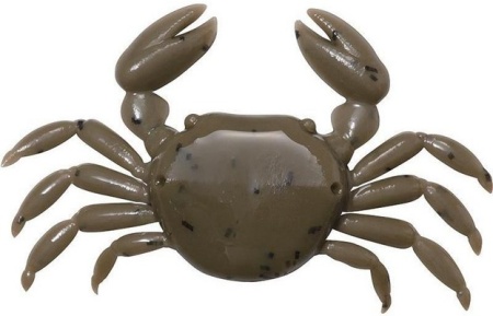 Силиконовая приманка Marukyu Crab AFBS L Brown 7202
