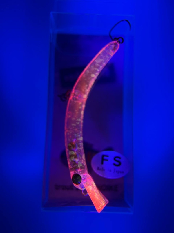 Воблер 1089 Koubou SakasanYoro Slim 60FS #Azuki Pink Milk Glow