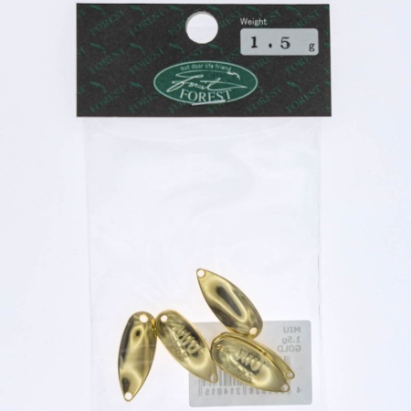 Болванки Forest Miu 1.5гр. #Gold (5шт.)