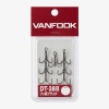 Крючки тройные Vanfook DT-38B Fusso Black #12 (7шт)