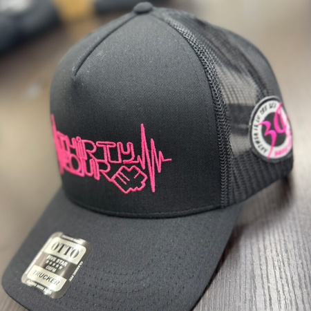 Кепка Thirty34Four Mesh Cap (Pink Logo)