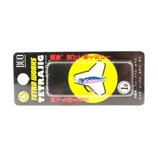 Пилькер DUO Tetra Works TetraJig 1.0g #PHA0187 Blue Pink Sardine