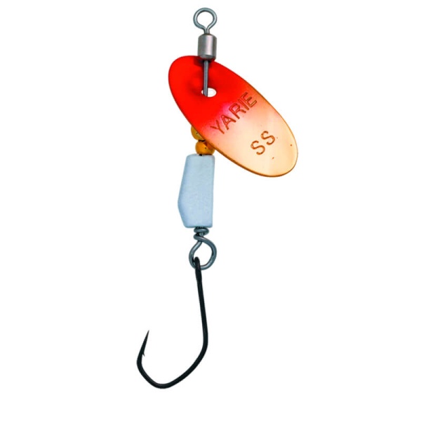 Вращающаяся блесна Yarie №672 Blender 1.5g #SP-02 Red/White