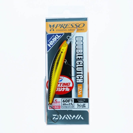 Воблер Daiwa Presso Double Clutch 60F1 2.9гр 3672