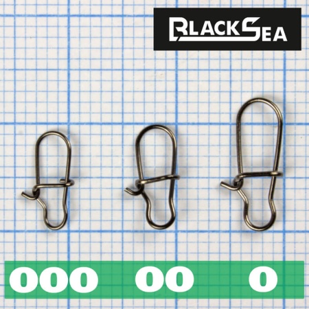 Застежки BS Baits A-Snap #0 (10шт.)