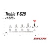 Крючки тройные Decoy Treble Y-S25 #12 (8шт)