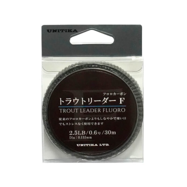Флюорокарбон Unitika Trout Leader Fluoro 30m #0.8 3lb