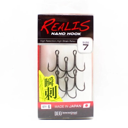 Крючки тройные DUO Realis Nano Hook #7