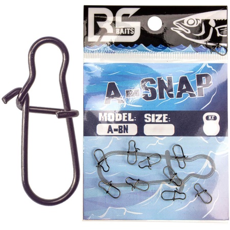 Застежки BS Baits A-Snap #00 (10шт.)